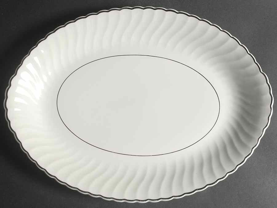 Charm 16" Oval Serving Platter by Syracuse-1