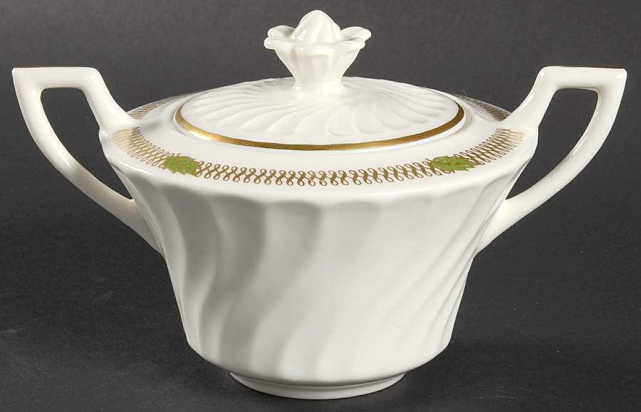 Champlain Sugar Bowl & Lid by Syracuse-1