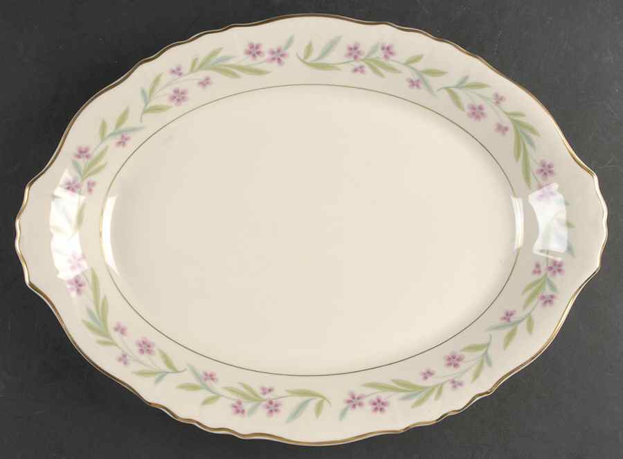 Chester 14" Oval Serving Platter by Syracuse-1