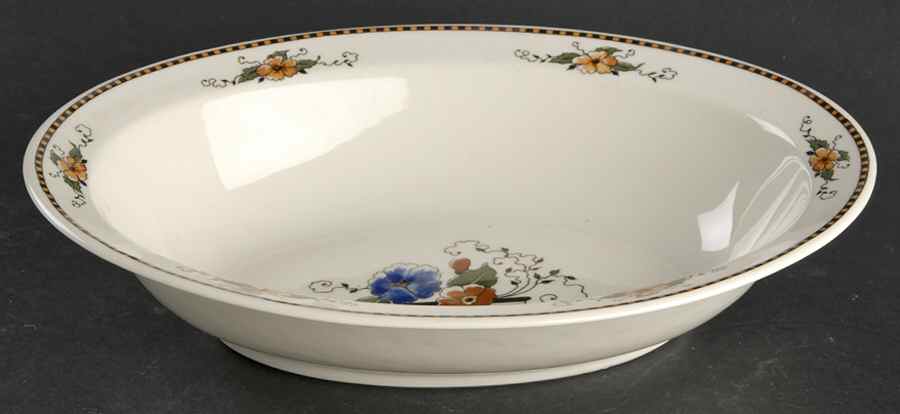 Chiquita 10" Oval Vegetable Bowl by Syracuse-1
