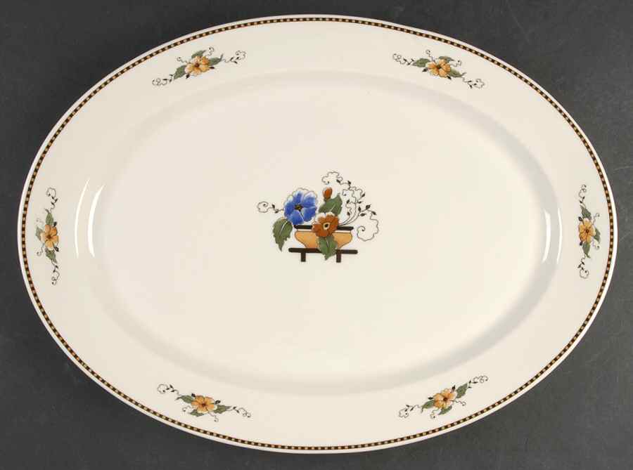 Chiquita 16" Oval Serving Platter by Syracuse-1