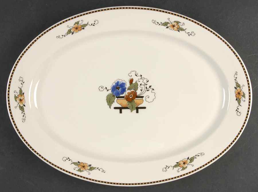 Chiquita 14" Oval Serving Platter by Syracuse-1