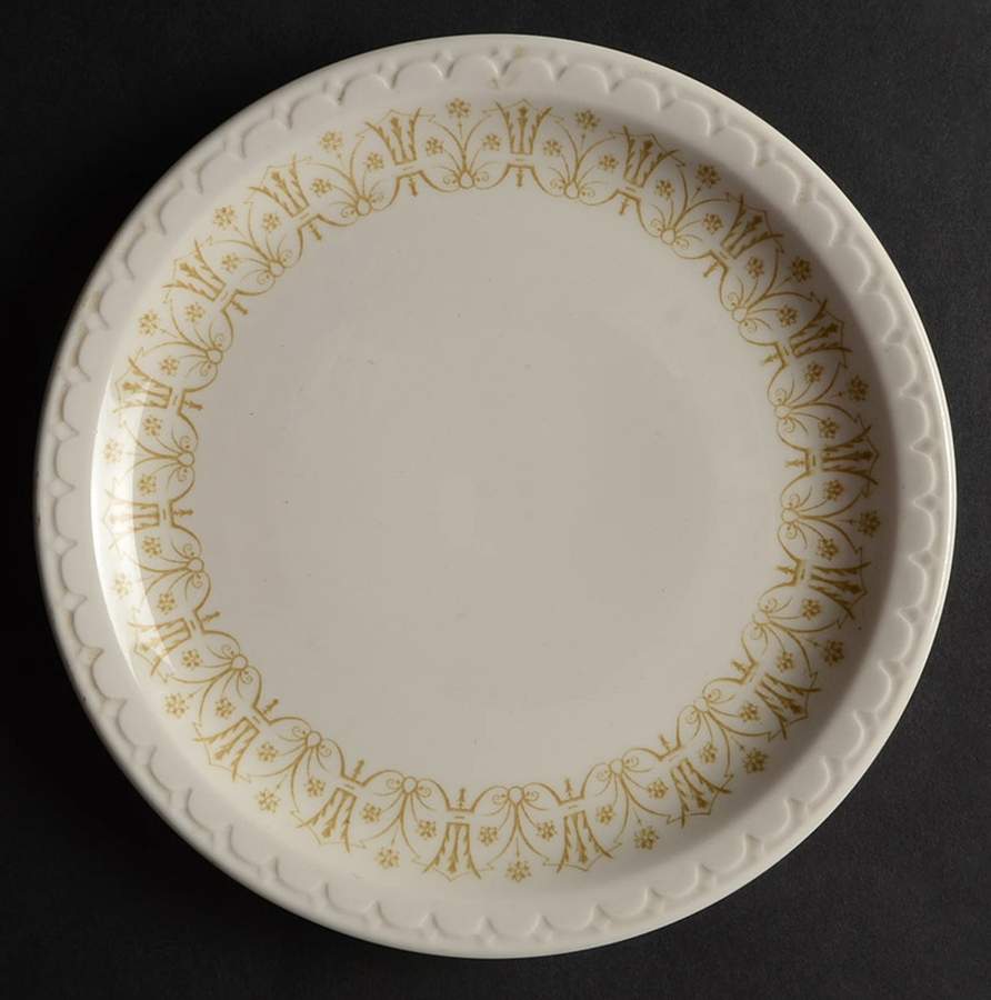 Classic Bronze Salad Plate by Syracuse-1