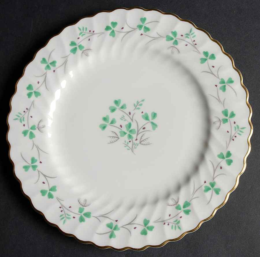 Clover Salad Plate by Syracuse-1