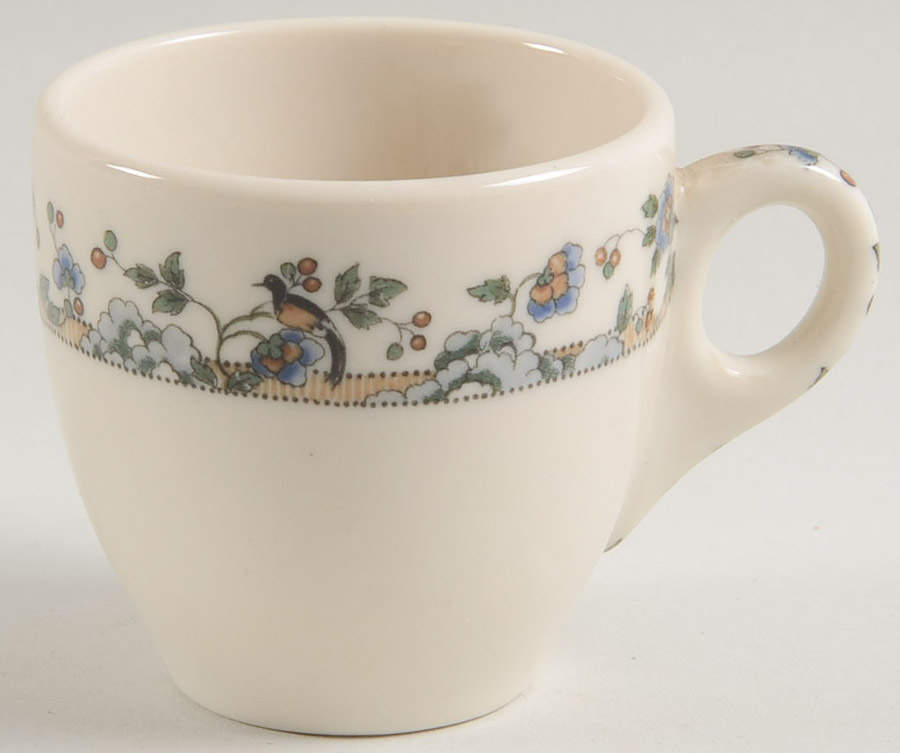 Cloisonne Flat Demitasse Cup by Syracuse-1
