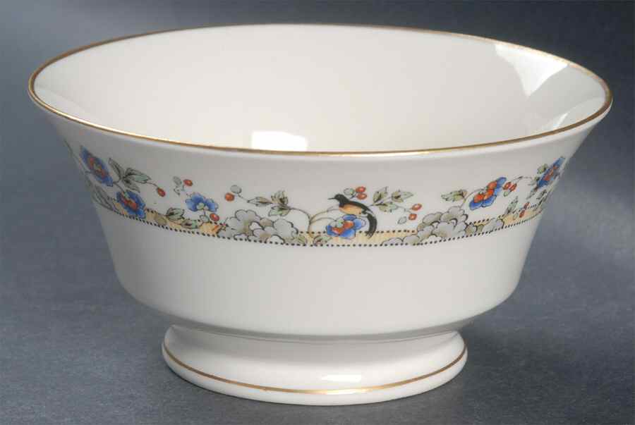 Cloisonne Cranberry Bowl by Syracuse-1