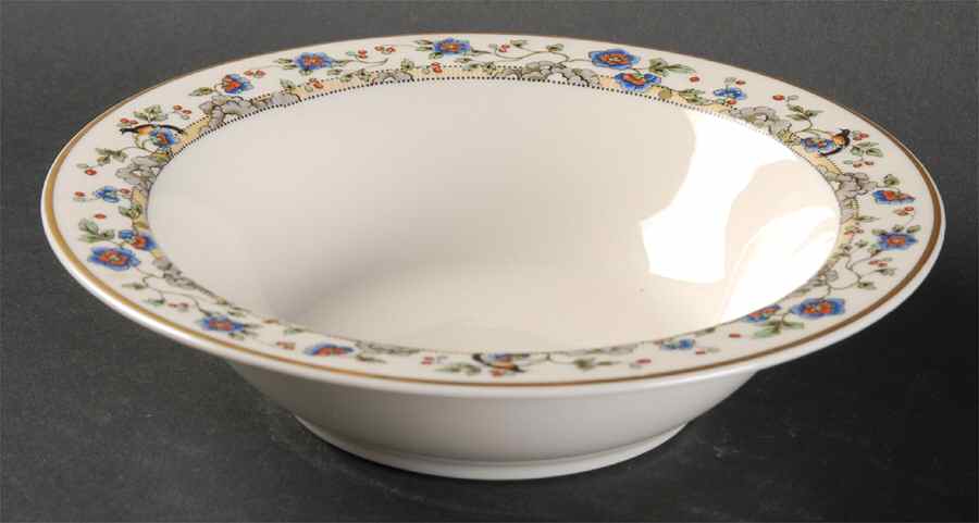 Cloisonne Rim Cereal Bowl by Syracuse-1