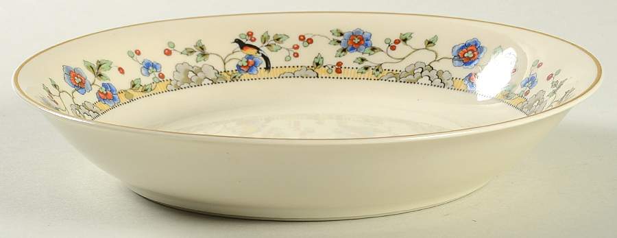 Cloisonne Coupe Soup Bowl by Syracuse-1