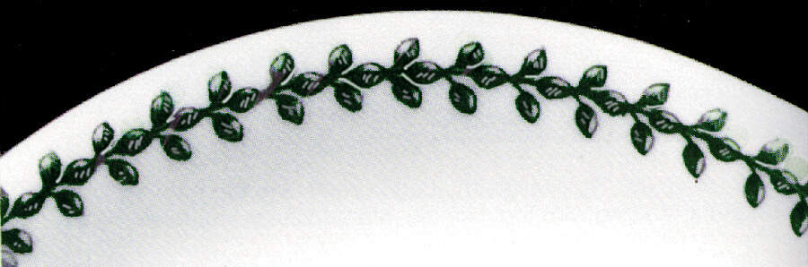 Clover (Railroad, Green Clover) Dinner Plate by Syracuse-1