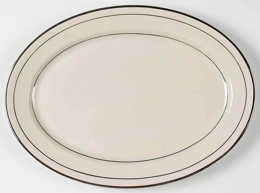 Columbia 12" Oval Serving Platter by Syracuse-1