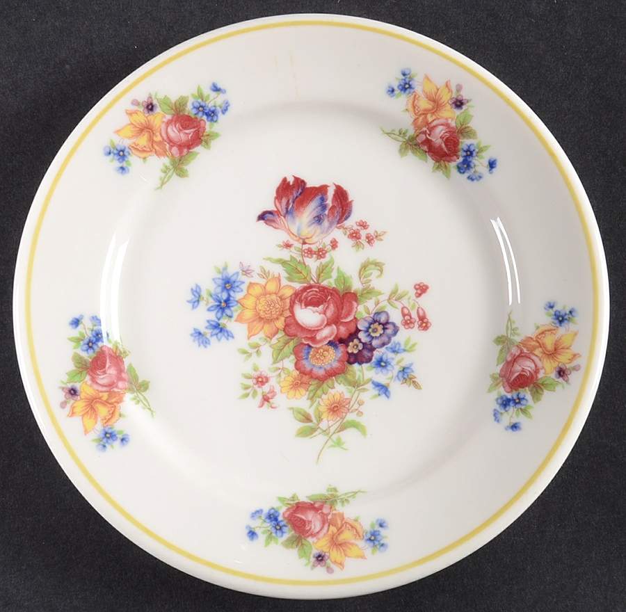 Colonial (Restaurant, Old Ivory) Bread & Butter Plate by Syracuse-1