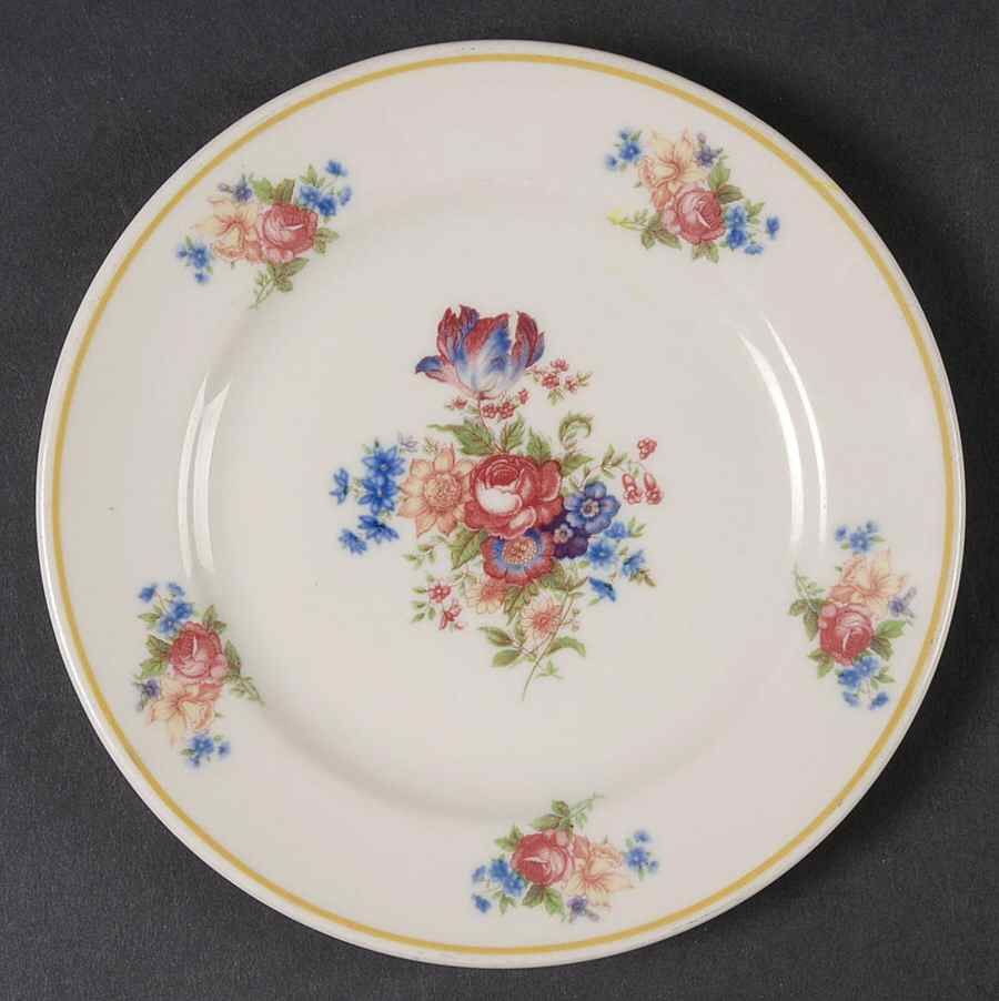 Colonial (Restaurant, Old Ivory) Bread & Butter Plate by Syracuse-1