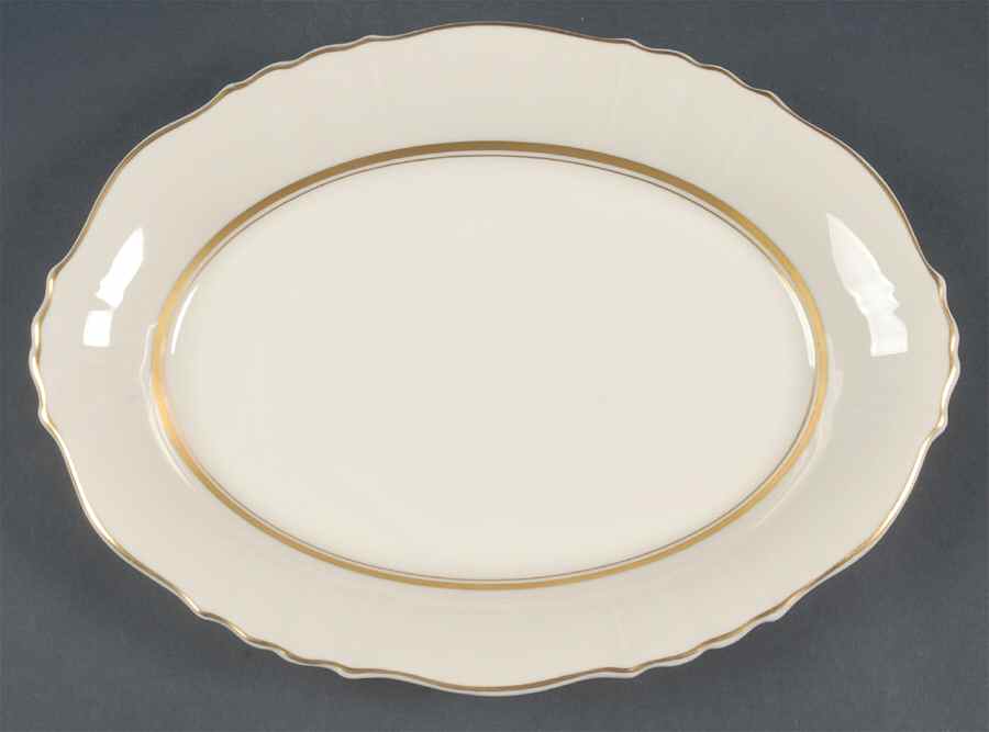 Cornwall 12" Oval Serving Platter by Syracuse-1