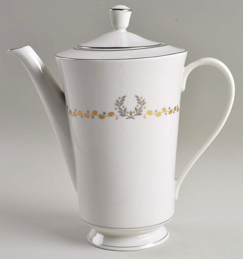 Coronation Coffee Pot & Lid by Syracuse-1