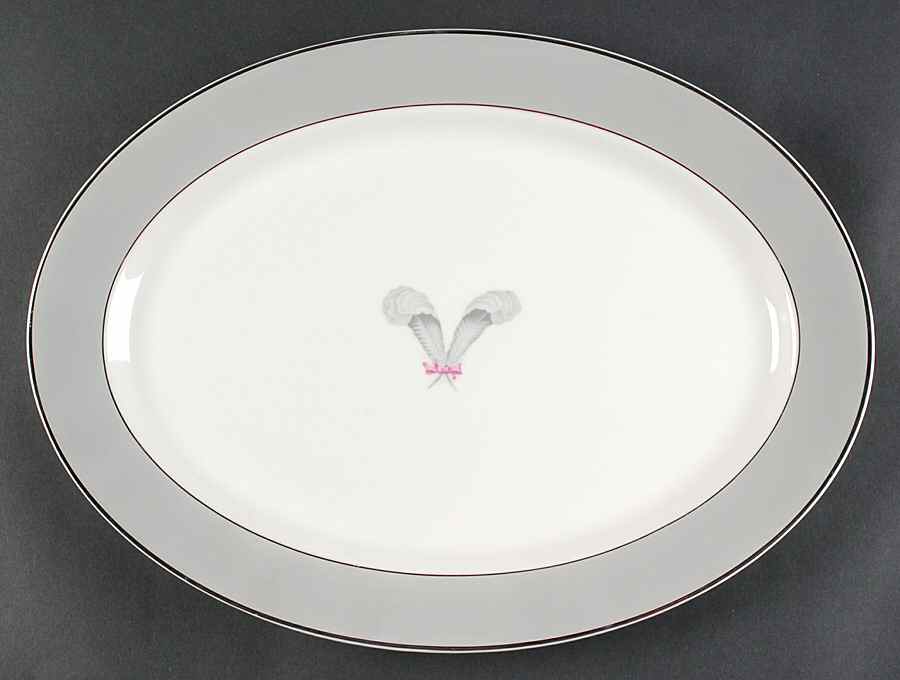 Coronet 16" Oval Serving Platter by Syracuse-1