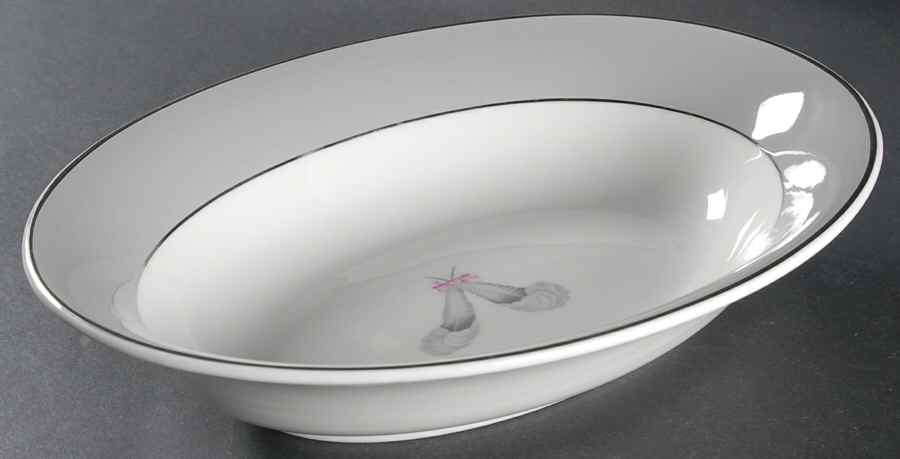 Coronet 10" Oval Vegetable Bowl by Syracuse-1