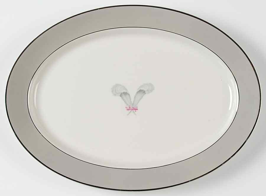 Coronet 12" Oval Serving Platter by Syracuse-1