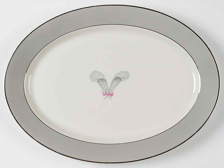 Coronet 14" Oval Serving Platter by Syracuse-1