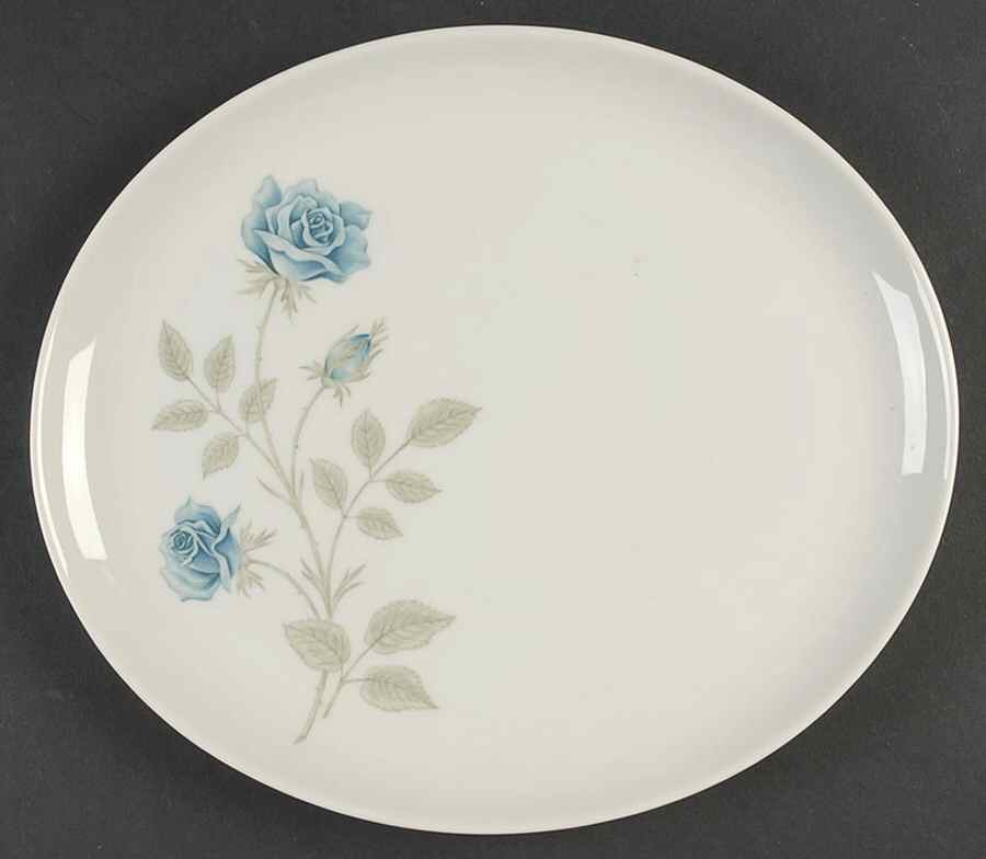 Concord Rose 11" Oval Serving Platter by Syracuse-1