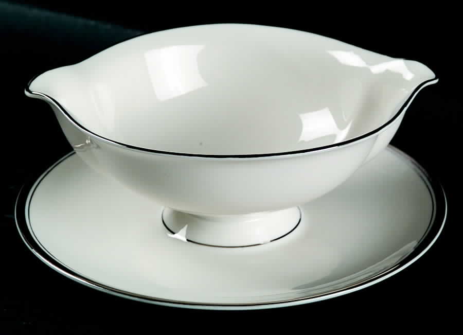 Countess Gravy Boat with Attached Underplate by Syracuse-1