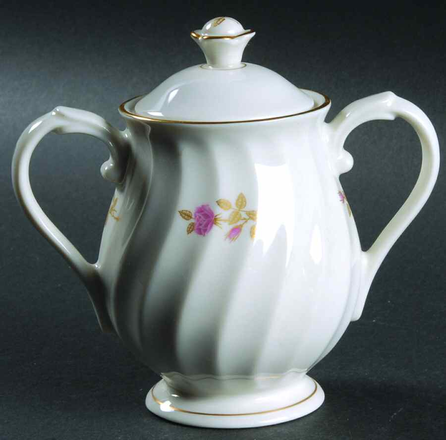 Courtship Sugar Bowl & Lid by Syracuse-1