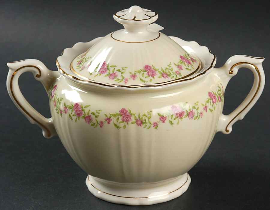Cynthia Sugar Bowl & Lid by Syracuse-1