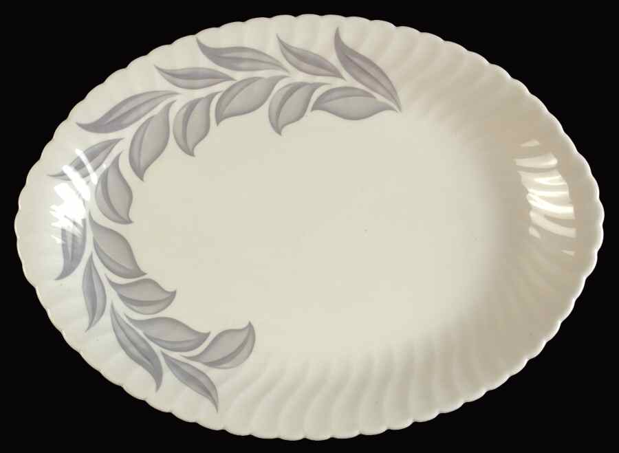 Dawn (Berkeley, No Trim) 16" Oval Serving Platter by Syracuse-1
