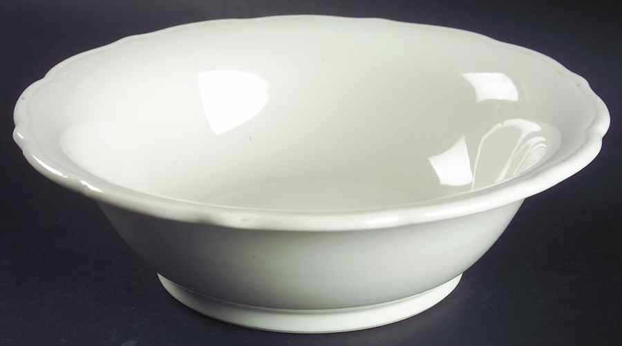 Dawn (Restaurant, All White) 9" Round Vegetable Bowl by Syracuse-1