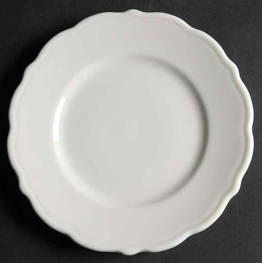 Dawn (Restaurant, All White) Dessert/Pie Plate by Syracuse-1