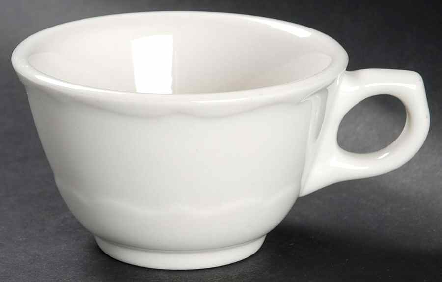 Dawn (Restaurant, All White) Flat Cup by Syracuse-1