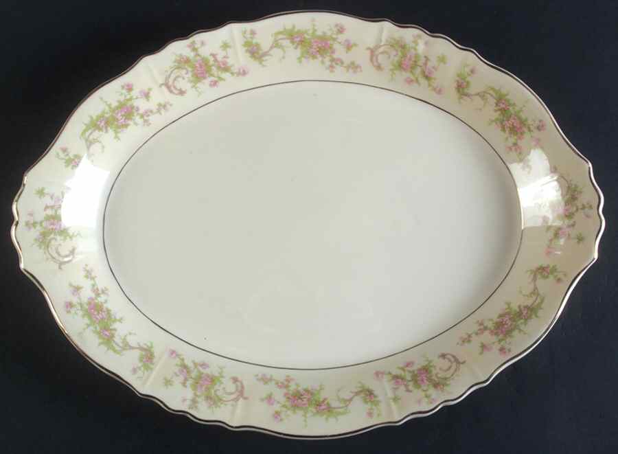 Dearborn 16" Oval Serving Platter by Syracuse-1