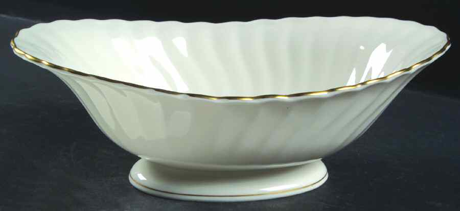 Debonair 9" Oval Vegetable Bowl by Syracuse-1