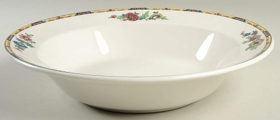 Dewitt Clinton (Pilgrim) 12" Round Vegetable Bowl by Syracuse-1