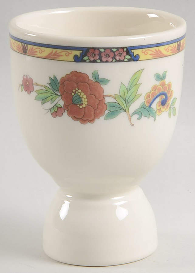 Dewitt Clinton (Pilgrim) Double Egg Cup by Syracuse-1