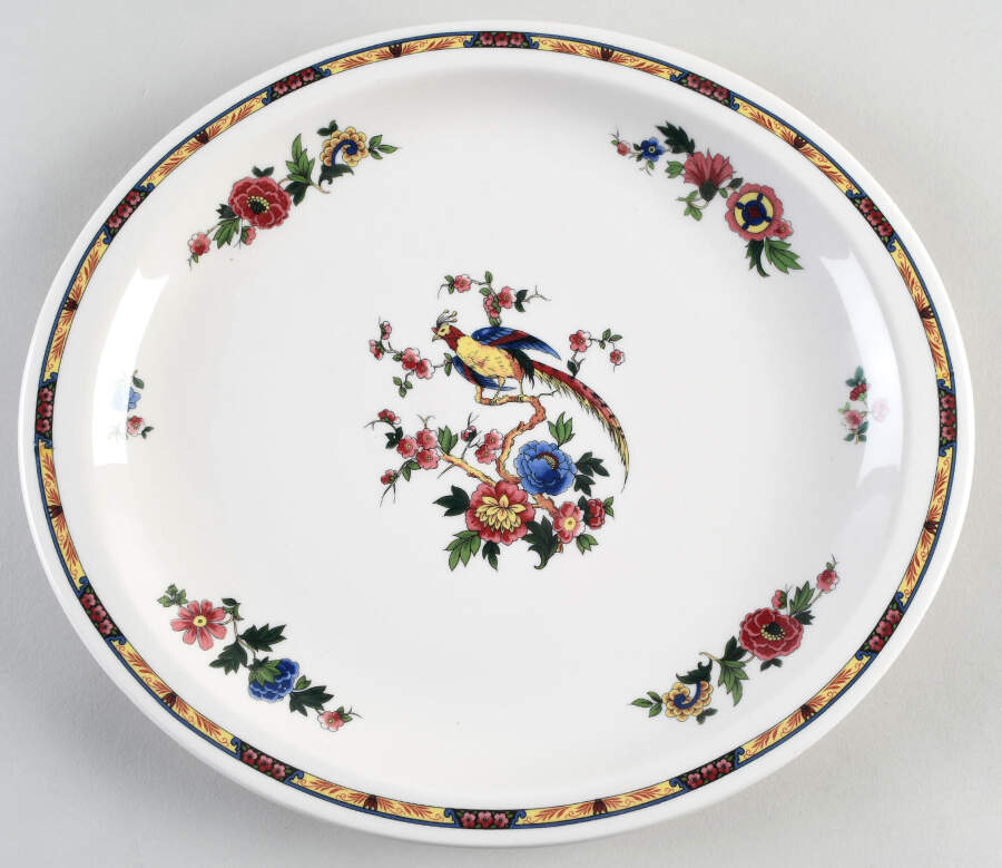 Dewitt Clinton (Pilgrim) 12" Oval Serving Platter by Syracuse-1