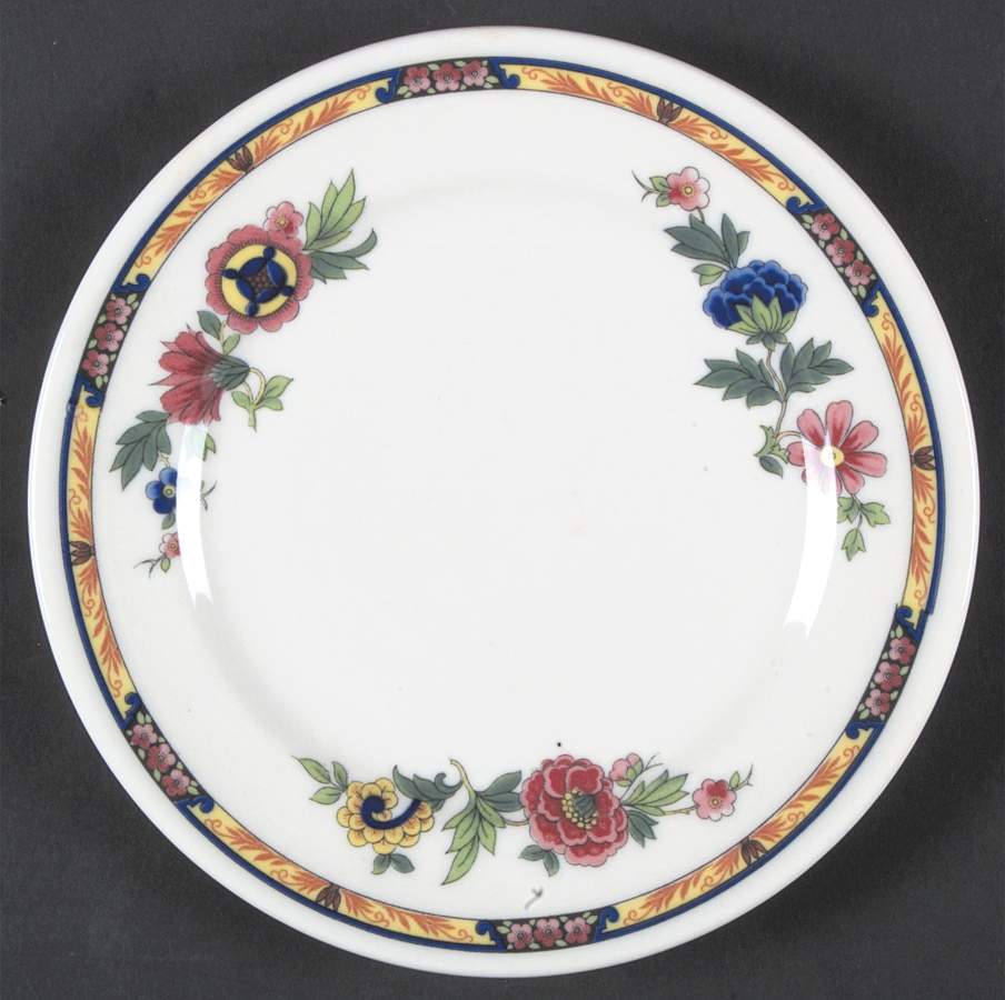 Dewitt Clinton (Pilgrim) Bread & Butter Plate by Syracuse-1