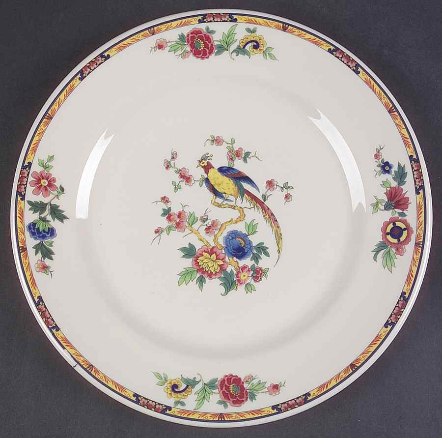 Dewitt Clinton (Pilgrim) Dinner Plate by Syracuse-1