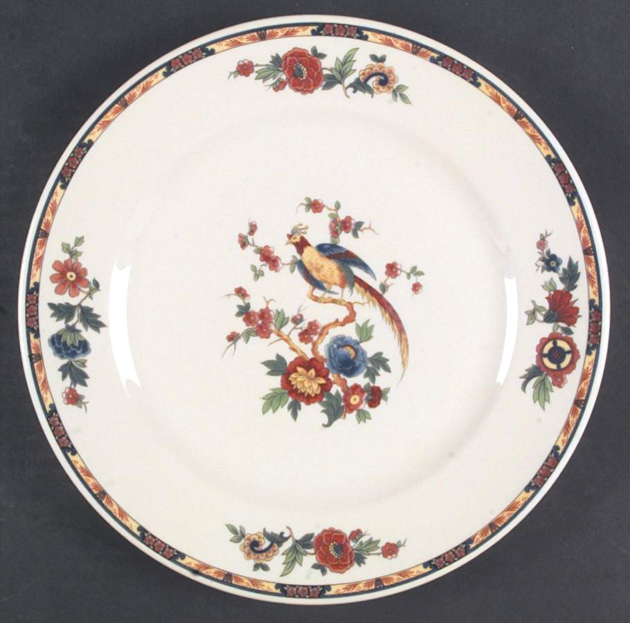 Dewitt Clinton (Pilgrim) Dinner Plate by Syracuse-1