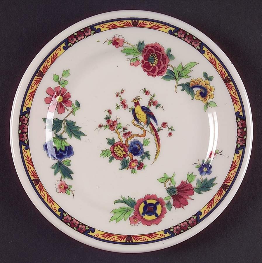 Dewitt Clinton (Pilgrim) Bread & Butter Plate by Syracuse-1