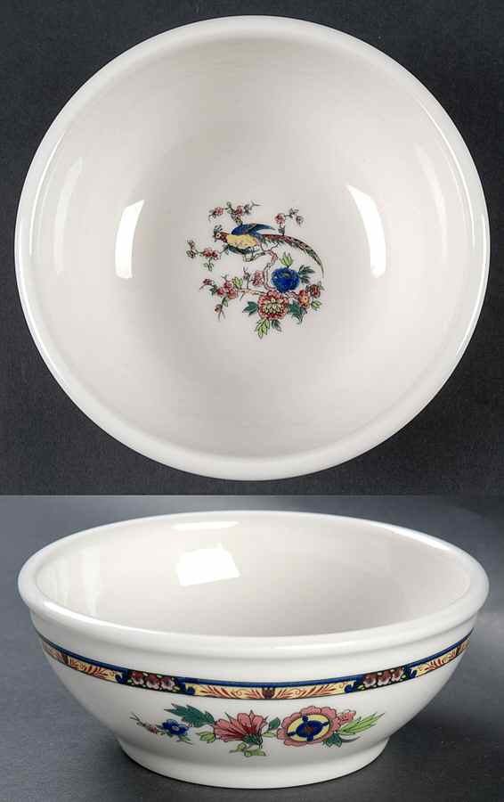 Dewitt Clinton (Pilgrim) Coupe Cereal Bowl by Syracuse-1