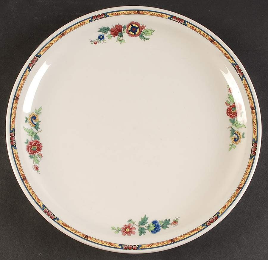 Dewitt Clinton (Pilgrim) 11" Chop Plate (Round Platter) by Syracuse-1