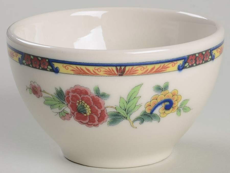 Dewitt Clinton (Pilgrim) Bouillon Bowl by Syracuse-1