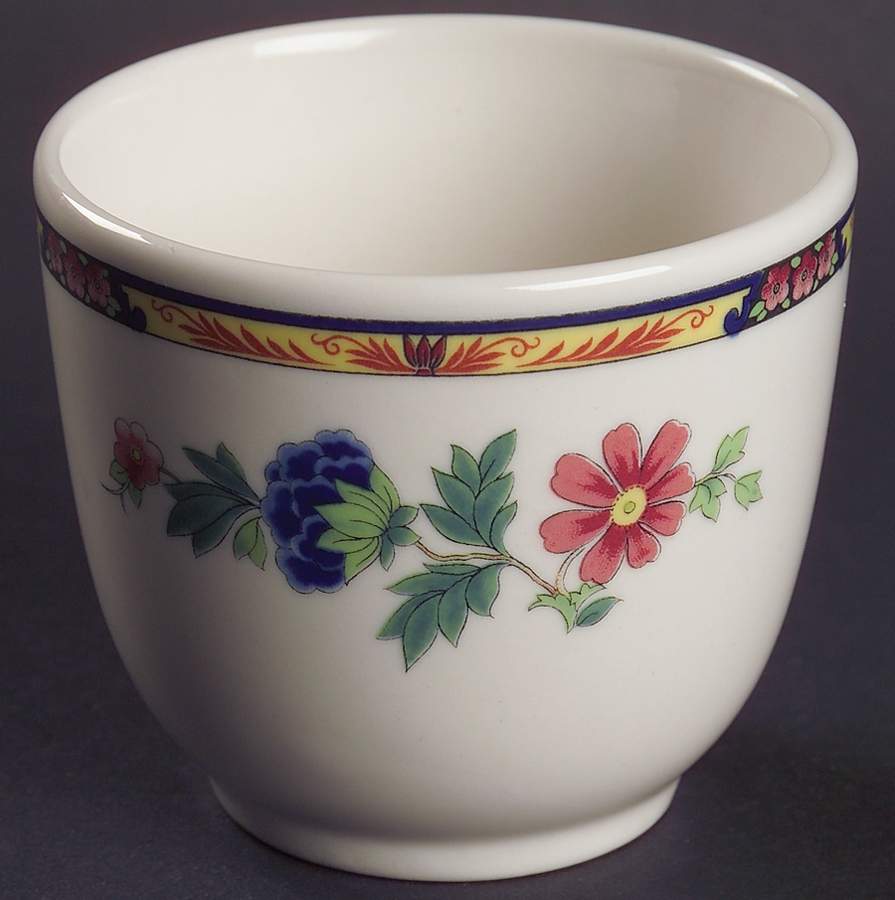 Dewitt Clinton (Pilgrim) Custard Cup by Syracuse-1