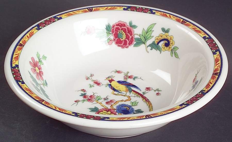 Dewitt Clinton (Pilgrim) Rim Cereal Bowl by Syracuse-1