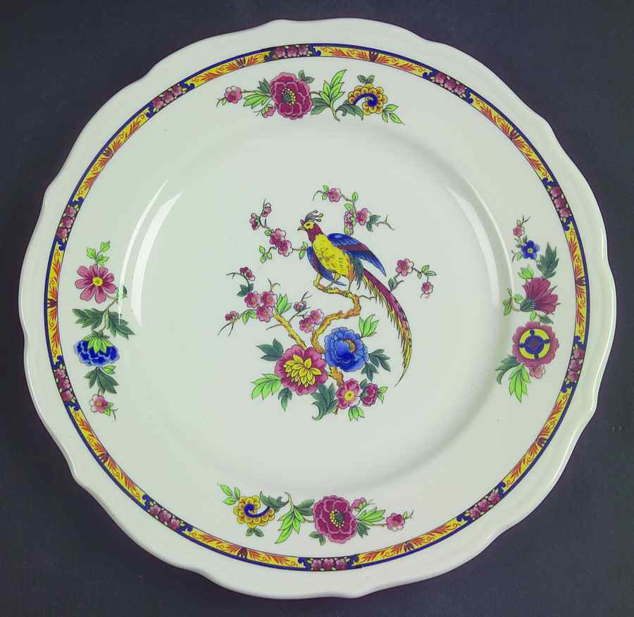 Dewitt Clinton (Pilgrim) Dinner Plate by Syracuse-1