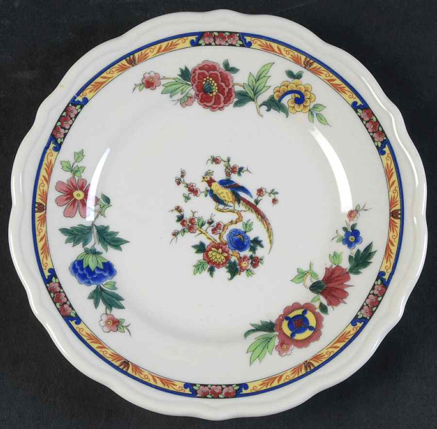 Dewitt Clinton (Pilgrim) Bread & Butter Plate by Syracuse-1