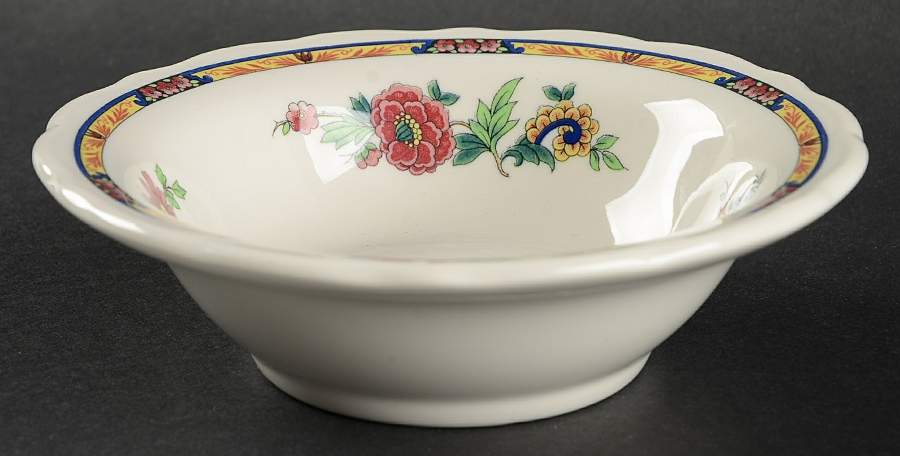 Dewitt Clinton (Pilgrim) Rim Cereal Bowl by Syracuse-1