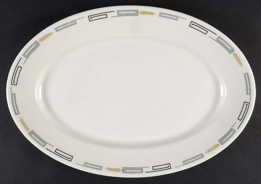 Deville 13" Oval Serving Platter by Syracuse-1