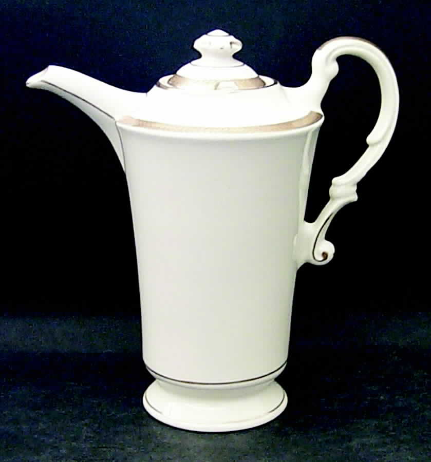 Diane (No Color Band) Coffee Pot & Lid by Syracuse-1