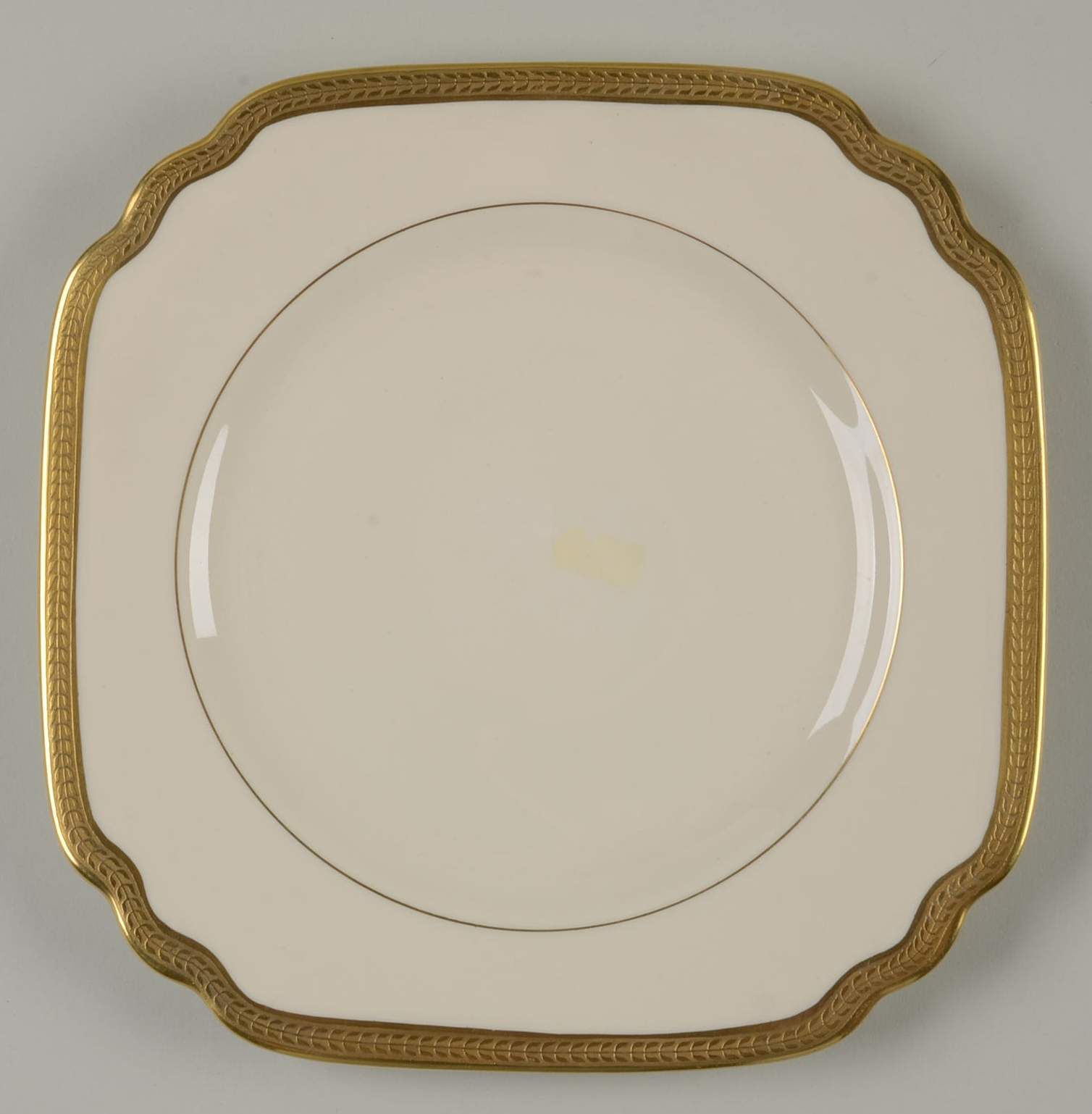 Diane (No Color Band) Square Salad Plate by Syracuse-1